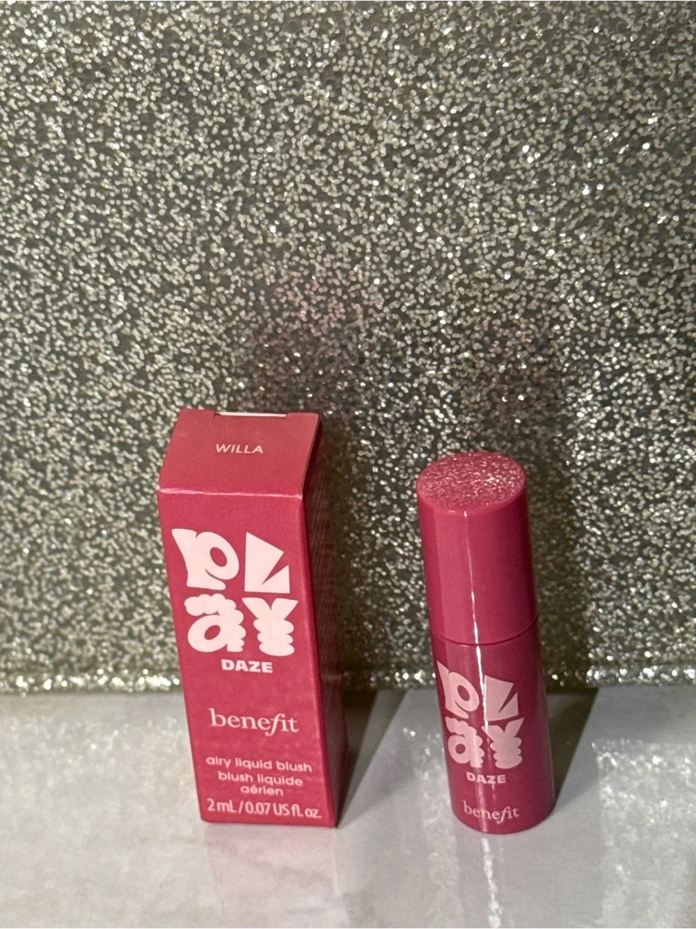 5 for $25 item 🌺 Mini Benefit Play Daze Cream Blush Willa